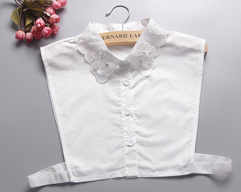 

Choker Exclusive Original Limited Beautiful White Stand Collar Wild Fake Children Cotton Sweater Shirt Accessories