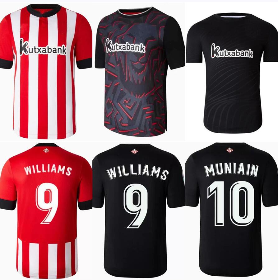

23 bilbao Soccer Jerseys retro Athletic Unai Simon I.MARTINEZ WILLIAMS BERENGUER men kids kit socks full sets football shirt YURI B RAUL Camiseta