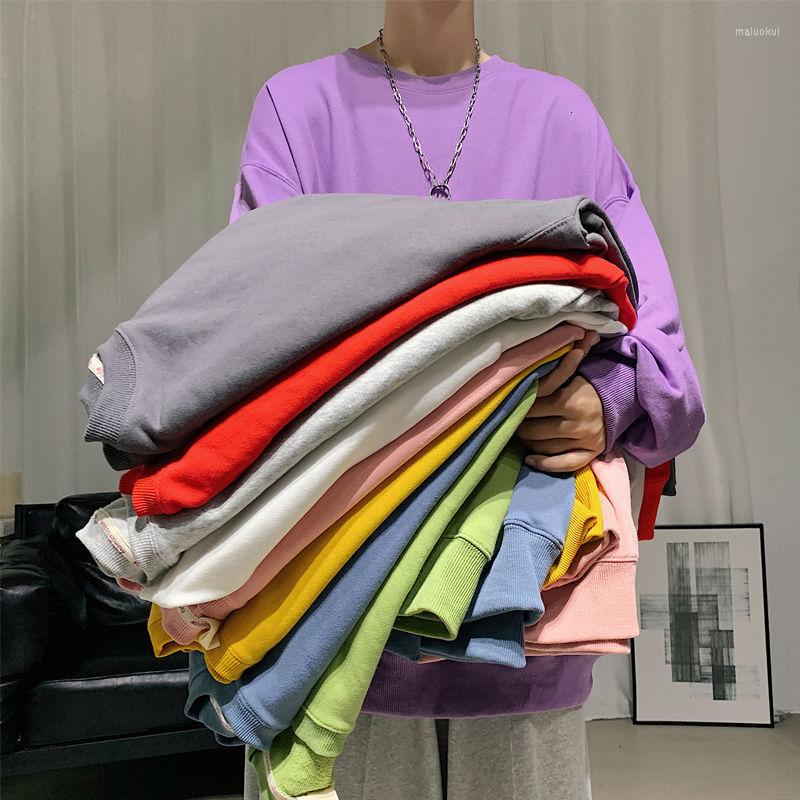 

Men's Hoodies Neploha Solid Color Sweatshirts Pullovers 2022 Fashion Woman Casual Oversize Hoodie Korean Streetwear, Black