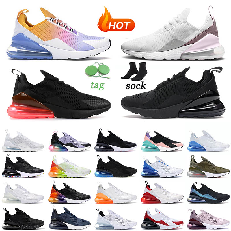 

Womens Mens 270 Running Shoes Size 36-45 Triple Black Summer Gradient Navy Blue Armaxs University Red Light Orewood Brown Outdoor Jogging Sneakers Trainers, A40 40-45