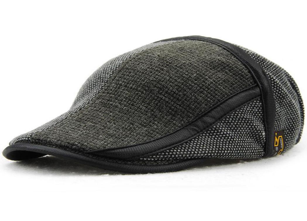 

Duckbill Hat Winter Warm Newsboy Flat Scally Baseball Cap Ivy Cabbie Driver Drving Hunting Golf Men Women Gatsby Snap Vintage Bere8385291, Black