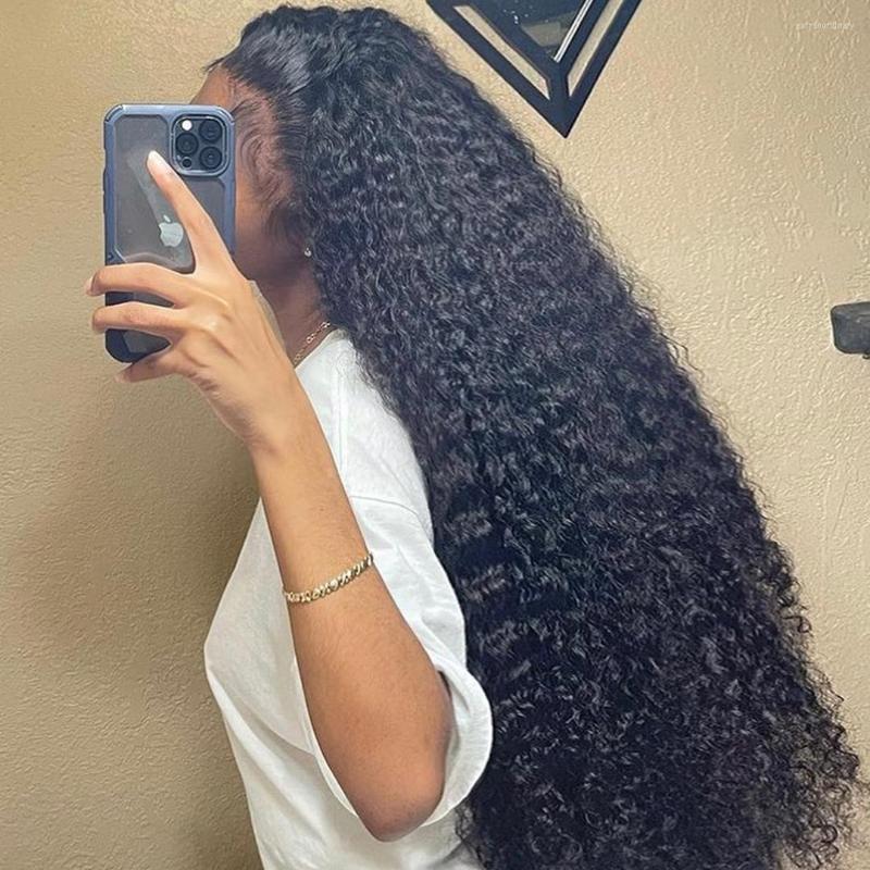 

Deep Wave 360 Lace Frontal Wig Wavy Brazilian Glueless 13x4 Front For Women Loose Water Curly Human Hair Wigs Pre Pluck, Picture shown