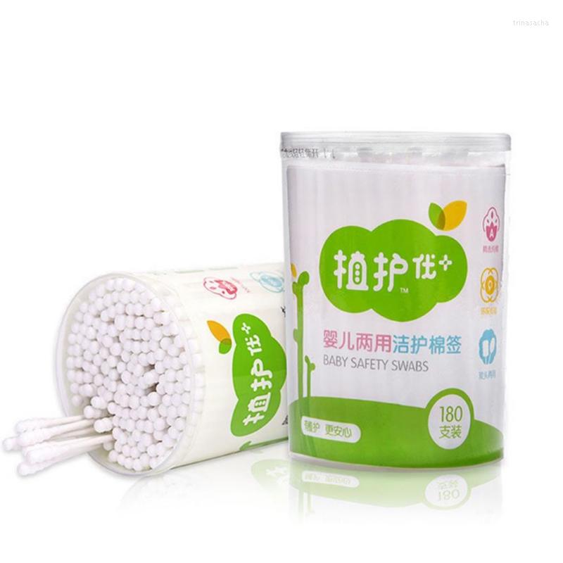 

Makeup Sponges 180Pcs Double Tipped Cotton Swabs With Paper Handle Adult Kids Buds Applicator Ear Wax Removal Dust Dirt Cleaning Sticks