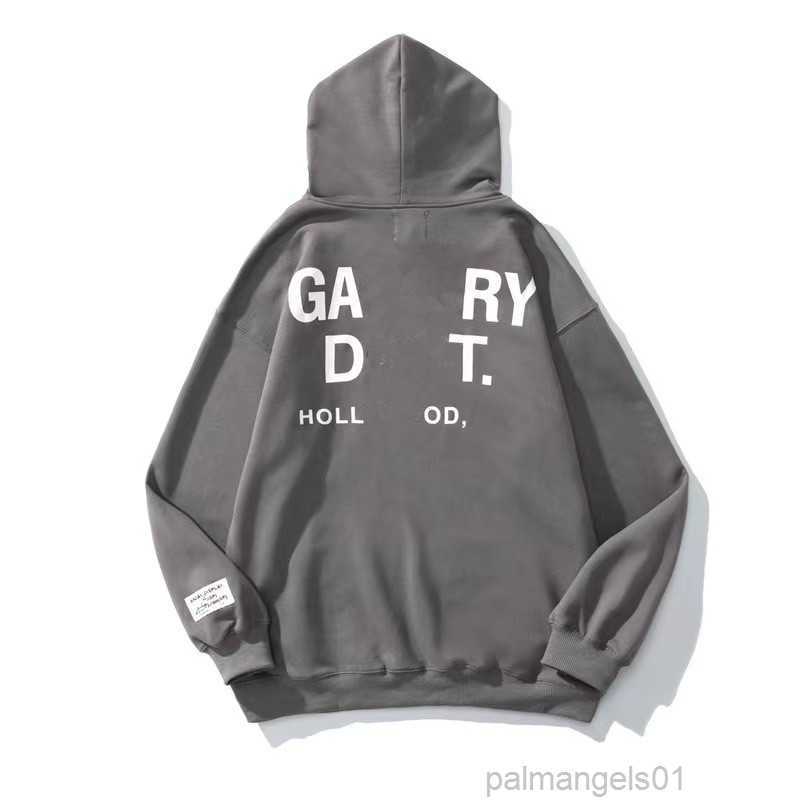 

Men' Hoodies Sweatshirts Hoodie Designer Galleryes depts Gary Painted Graffiti Used Letters Printed Loose Casual Fashion Men and Women 2CGWI