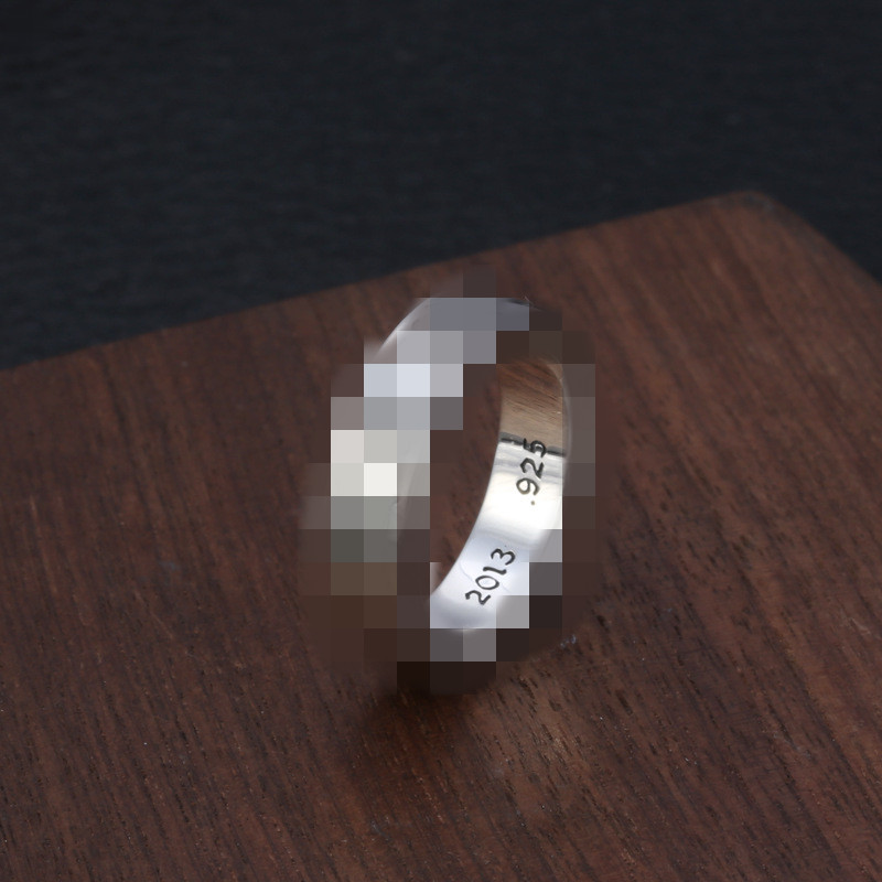 

Cross Sword Band Rings 925 Sterling Silver Gothic Punk Hip-Hop Vintage Antique Handmade Designer Jewelry Accessories Gifts