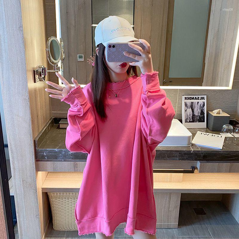 

Women' T Shirts 2022 Spring Fashion Shirt Korean Women Summer Long Sleeve Solid Color Large Blouses Female Chic Top Loose Clothing A615, Green