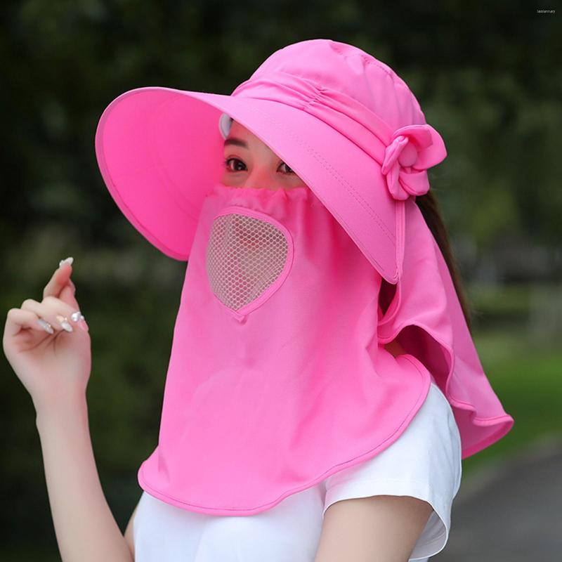 

Ball Caps Hat Sun Outdoor Face Cap Women Flap Protection Fishing Sport Hiking Neck Baseball, White