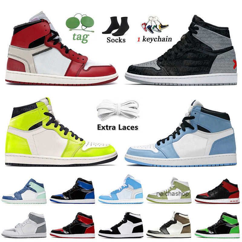 

Sports Trainers Jumpman 1 Women Men 1s Basketball Shoes 2022 Rebellionaire Banned University Blue Stealth Green Python Dark, C9 stealth 36-47