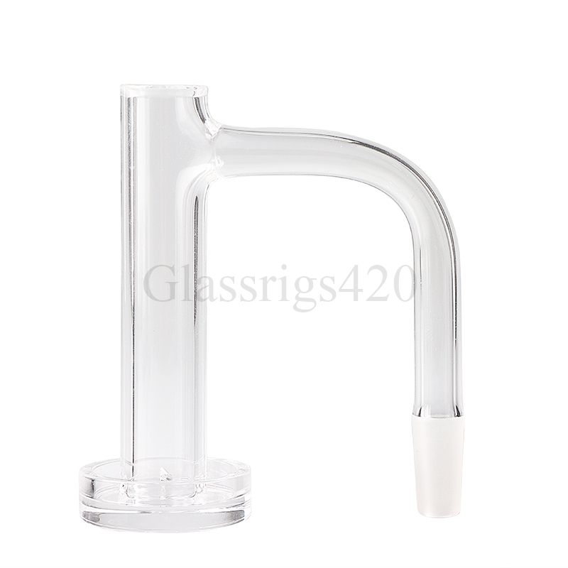 

Smoke Nail Full Weld Contral Tower Quartz Banger Beveled Edge 16mm OD Bucket 2.5mm Thickness for Glass Water Pipes Bongs Dab Rigs