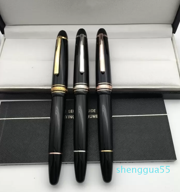 

2022 Resin Classic Fountain pen For 4810 iridium Nib office school supplies High quality Writing ink pens with Serial Number, As picture shows
