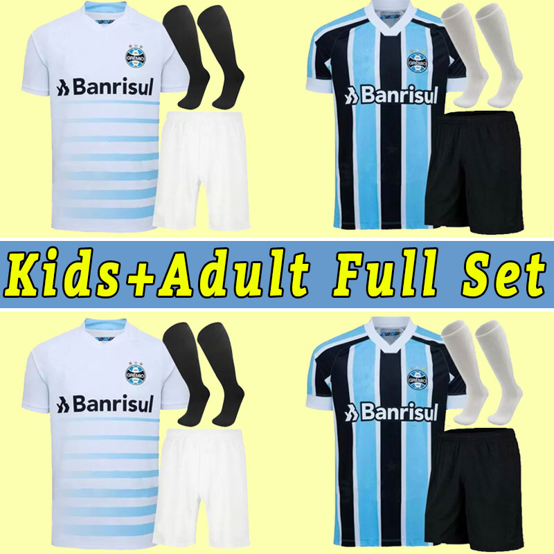 

22 23 Gremio soccer jerseys D.COSTA Guild GIULIANO 2022 2023 RAMIRO Geromel LUAN MAICON Fernandinho Homens Mulher Criancas Men Kids Child FuLL kits, Home+patch