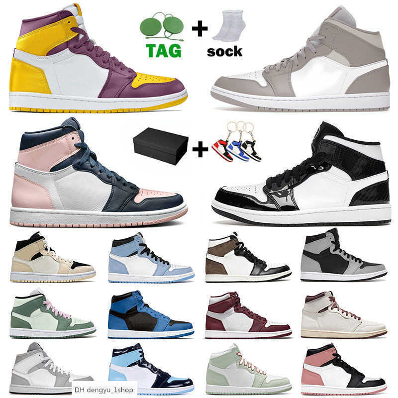 

Basketball Shoes Trainers Sports Sneakers University Blue High Og Dark Mocha Mid Carbon Fiber Dutch Green Linen Pink Designer Jumpm designer shoe OG, A10 36-46 court purple