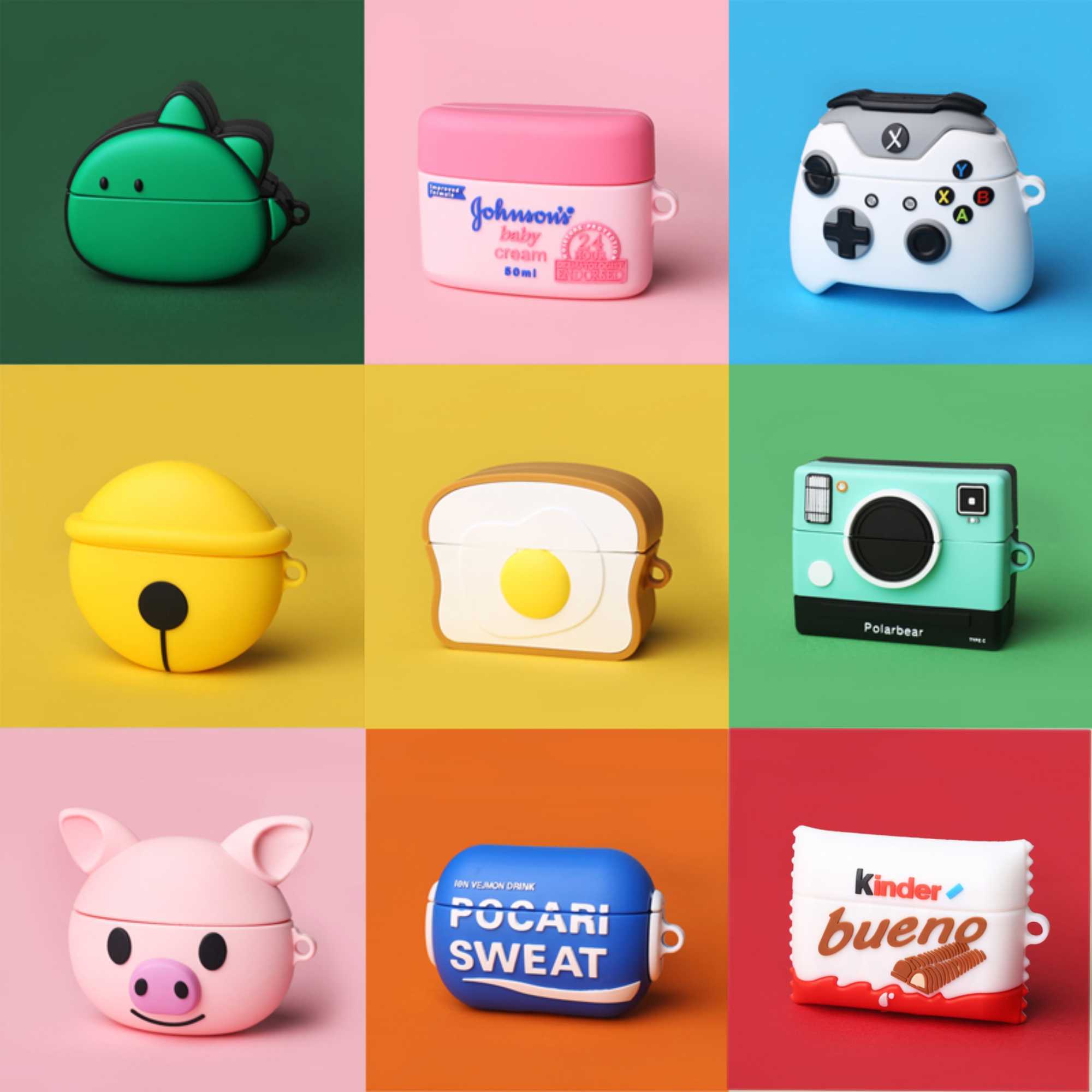 

Earphone Accessories 3D Earphone Case for Airpods Pro Case Silicone Pig Cartoon Headphone/Earpods Cover for Air Pods Pro Case Keychain T221116