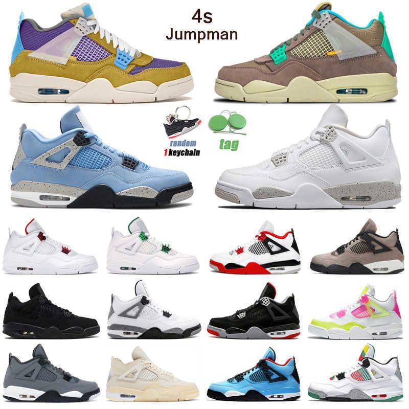 

Jumpman 4 4s Desert Moss Basketball Shoes for Men Women University Blue Taupe Haze White Oreo Bred Sail Mens Trainers Sport Sneaker Jordon, #29