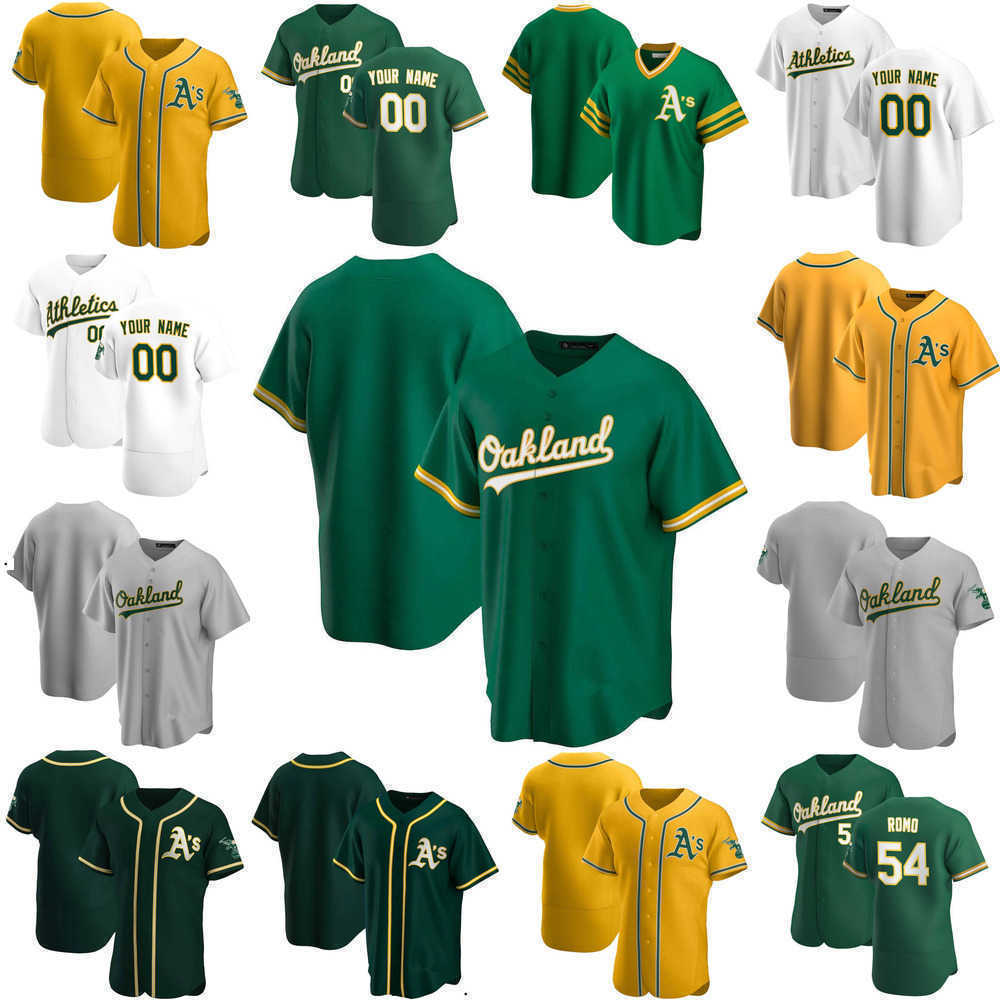 

Baseball Jerseys Custom Jersey Mens women Youth Oakland''Athletics''12 Sean Murphy 28 Matt Olson 54 Sergio Romo 46 Burch Smith Baseball Jerseys, Color