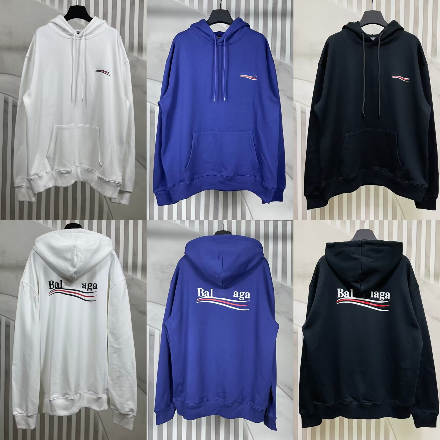 

Designer Fashion Balencigas Brands Hoody Hoodie Europe And America Spring Autumn Winter Cotton Letter Printing Mens And Womens Short