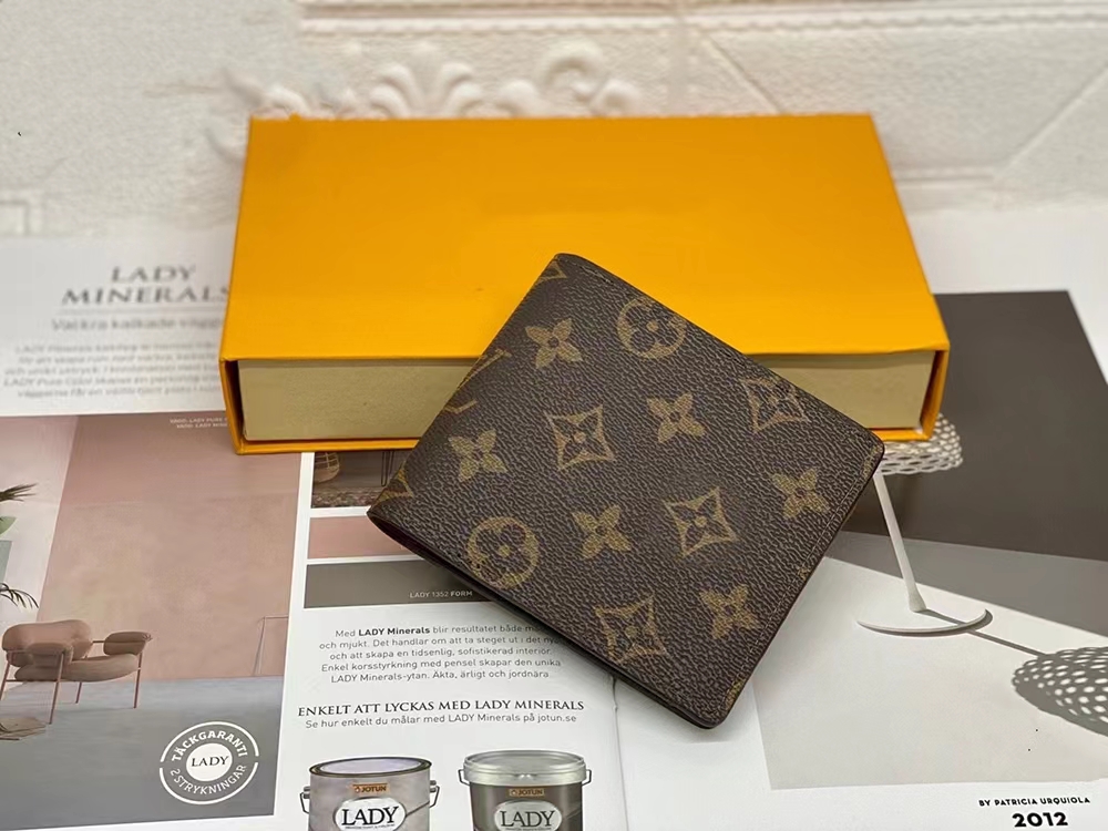 

Top Luxury Leather Wallets Designer Wallet Retro Handbag For Men Classic Card Holders Coin Purse Brand Clutch Purses Dust Bags YSLity louiseity LVS Viutonity GGs, Fast shipping