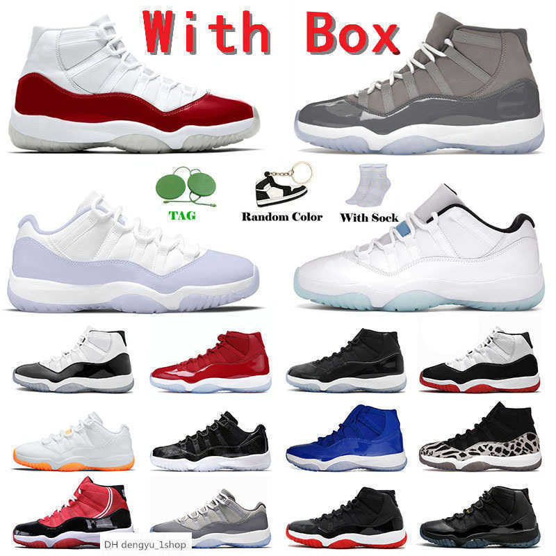 

With Box Jumpman 11 11s XI Mens Womens Basketball Shoes Cherry Cool Grey High Animal Space Jam Instinct Low Legend Blue Designer designer shoe OG, B26 2021 cool grey 36-47
