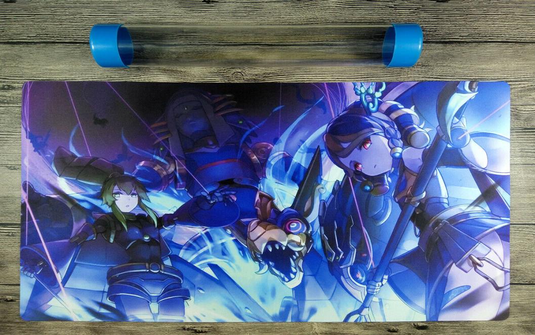 

YuGiOh Shaddoll Deck Trading Card Game Custom Duel Playmat Tube6325426