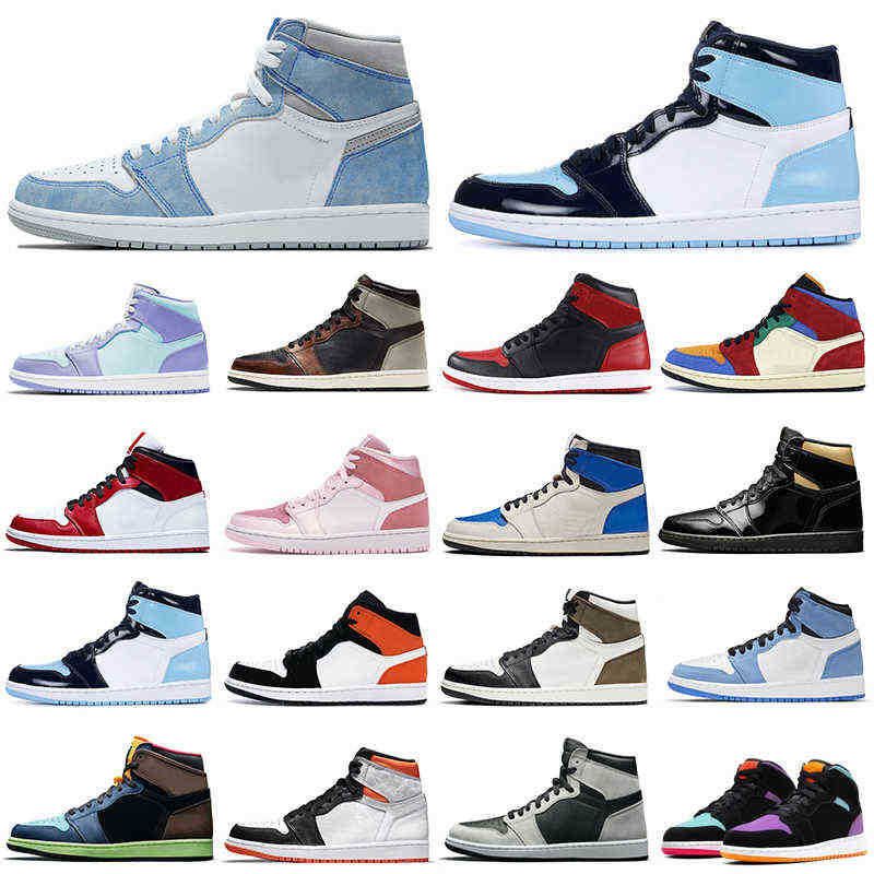 

Excellent 1s Men Basketball Shoes 1 Hyper Royal Banned Bred Shadow Chicago Women Mens Trainers Sports Sneakers Dropshipping Jordon Jordens, 1s chicago