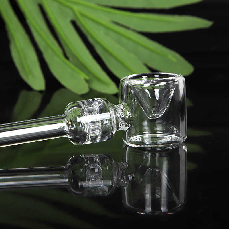 

Hookahs Smoking Glass Pipes 24g Hammer Shape Water Pipe Clear Wholesale