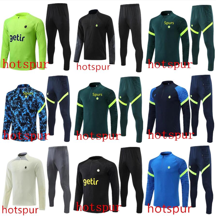 

22 23 Soccer jerseys training suit DELE SON HAM BALE KANE HOJBJERG BERGWIJN LO CELSO men kit shirts Long sleeve tracksuit