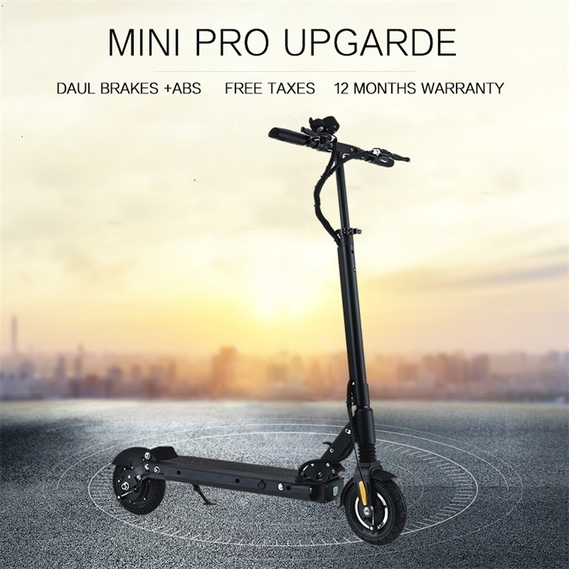 

Kick Scooters Electric Scooters Upgarde RUIMA mini4 PRO waterproof version with bell 48V 500W BLDC HUB strong power electric scooter powerful 221116