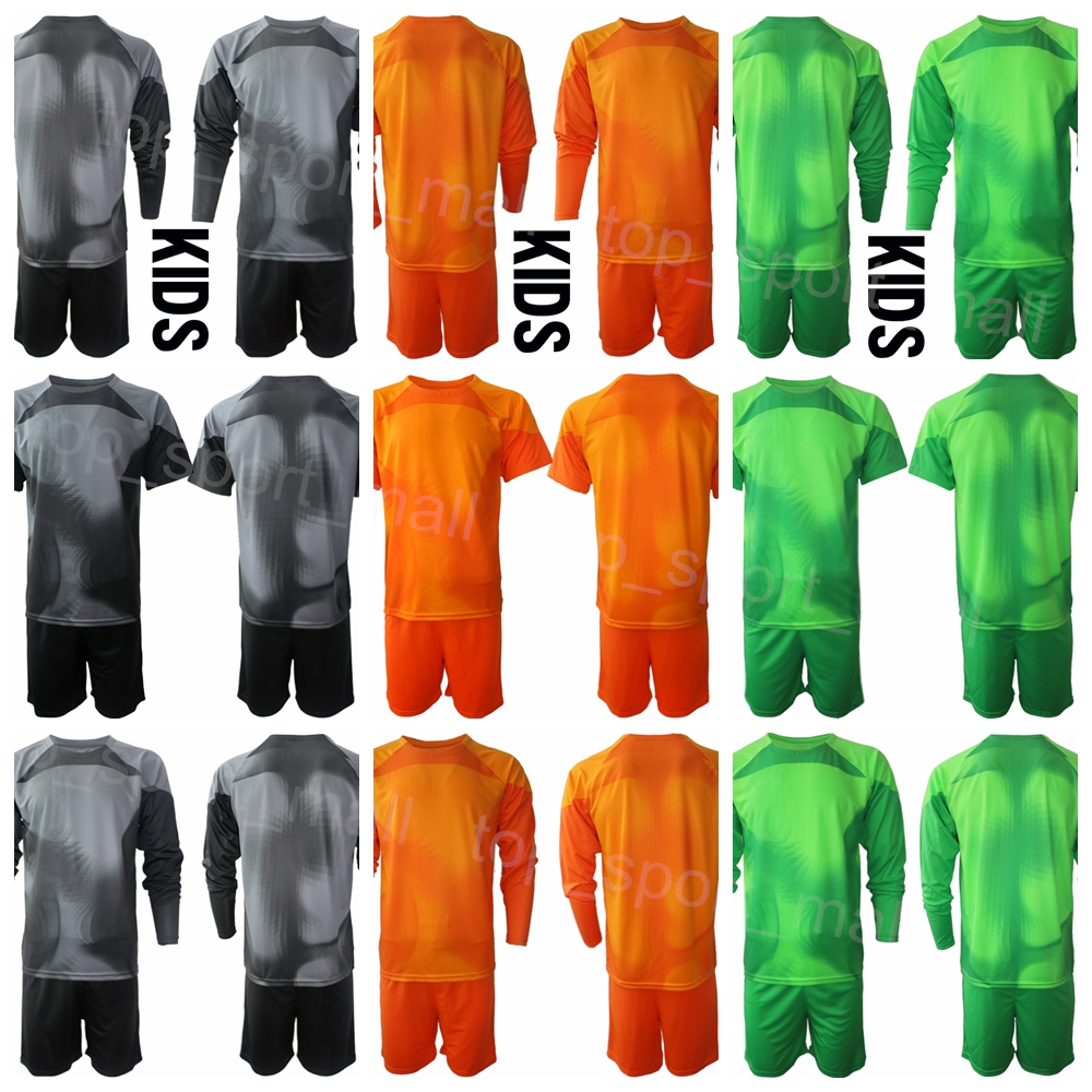 

Club Team Goalkeeper GK Soccer VfL Wolfsburg 1 Koen Casteels Jersey Set Long Sleeve 12 Pavao Pervan 30 Niklas Klinger 35 Philipp Schulze Football Shirt Kits Man Youth, Kids