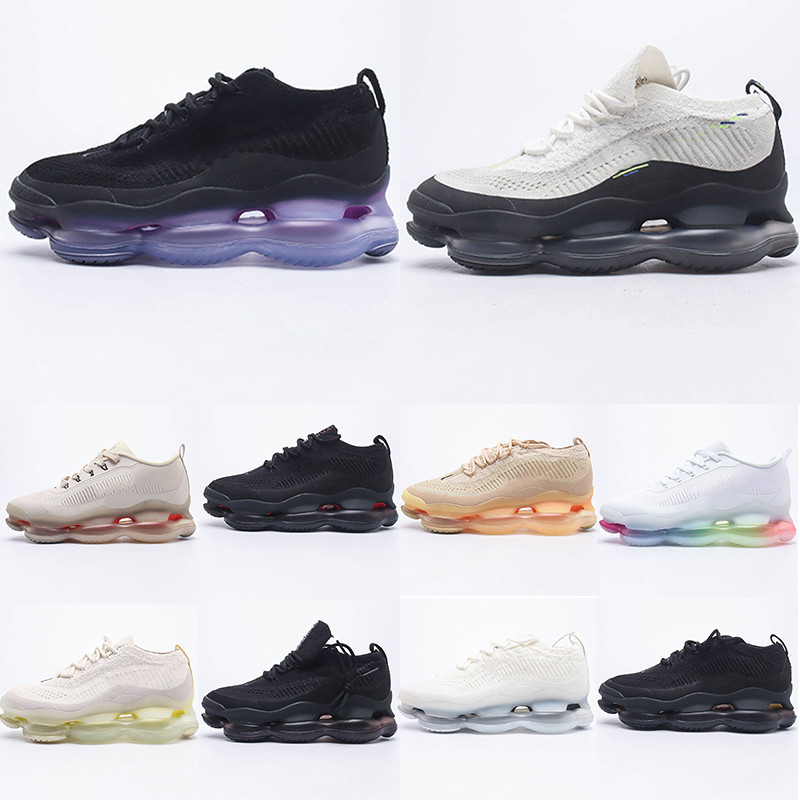 

2023 Max Scorpion FK Running Shoes Vapores Maxs Fly Knit Cushion Sneakers Triple Black White Wolf Grey Wheat Cream Lemon Offs Women Mens, B3 36-45