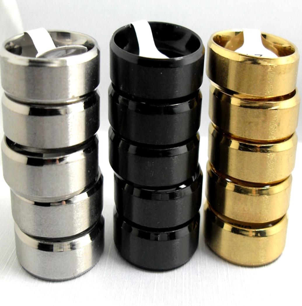 

50pcs Black Gold Silver Beveled edges Comfortfit 8mm Band Stainless Steel Wedding Rings Mens Party Ring Whole Fashion Jewelry7084648
