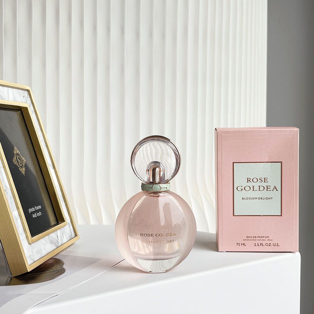 

Newset Lady Perfume 75ML 2.5 FL.OZ.US EAU DE Parfum Women Rose Goldea Blossom Delight