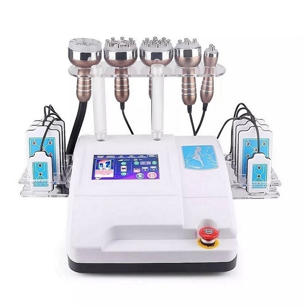 40K Cavitation Machine for Fat Reduction & Body Shaping, Portable Ultrasonic Cavitation Device with RF Skin Tightening, Home & Salon Use