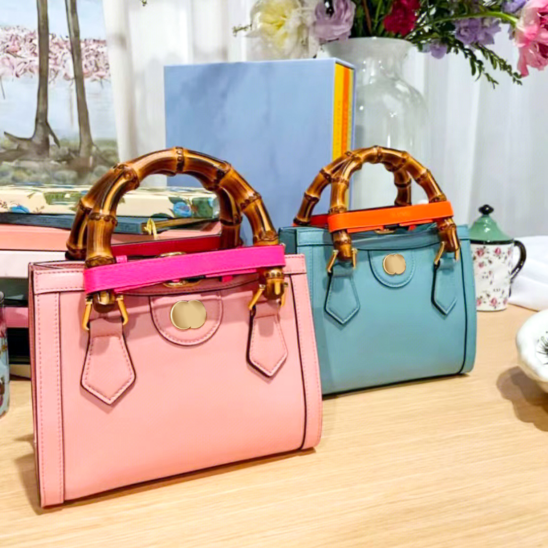 

Classic Women's Man marmont Diana cleo bag Double G Genuine leather Bamboo Crossbody Bags 10a Designer tote handbag hobo clutch Purse shoulder bag Luxury top handle, Black