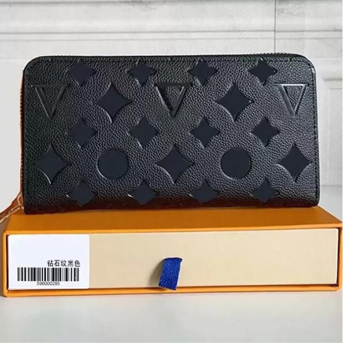 

Top quality Zipper Wallets Women Purse Long Wallet Fashion Lady Clutch Men Shoulder Bag Ladies Handbags classical corn purse card holder 60017, 8-old flower pink #168