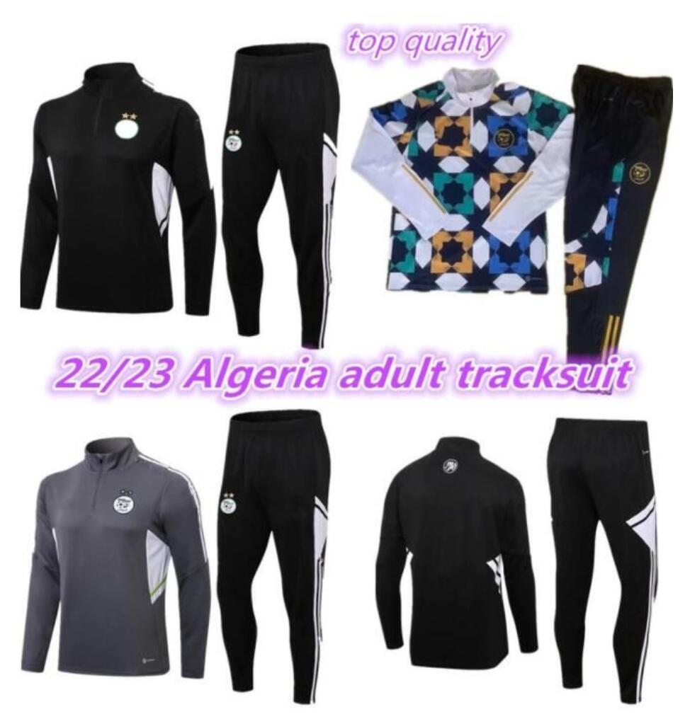 

2022 2023 Algeria adult tracksuit MAHREZ soccer 22 23 BOUNEDJAH Survetement maillot de foot FEGHOUL sportswear football training suit jacket Survetement, Customize