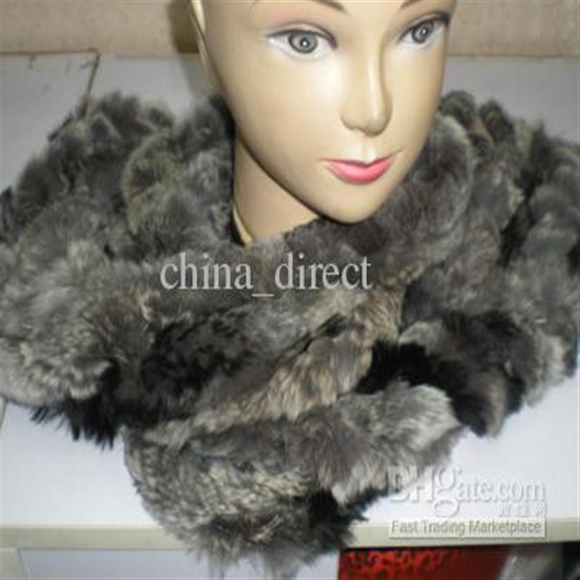 

Rex Rabbit Fur Neckscarf Scarves Neck Warmer NEW ARRIVAL#2323295l