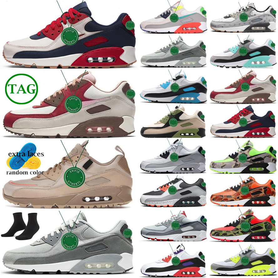 2023 Airs Maxs hommes femmes 90 chaussures décontractées eton mess dunkssb d'en haut gs coussin de sport chaussure 90s royal cool gris rotume unv