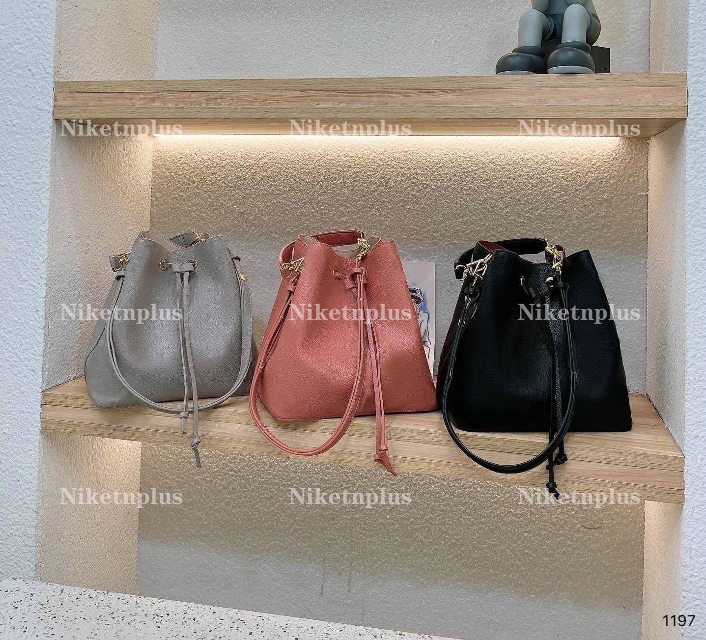 

NEONOE Medium Bucket Bag designer luxury women printed leather shoulder crossbody M45555 M45497 M56886, 03