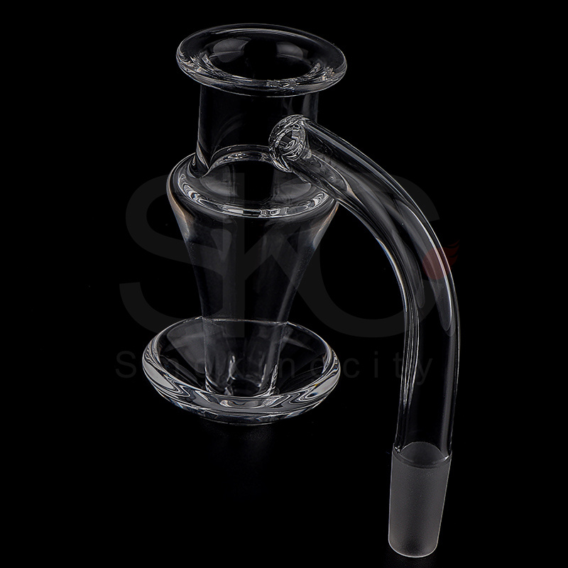 

20mmOD Smoke Nail Non Fully Welded Turbine Quartz Blender Banger 2.5mm Thick For Dab Rigs Glass Water Bong