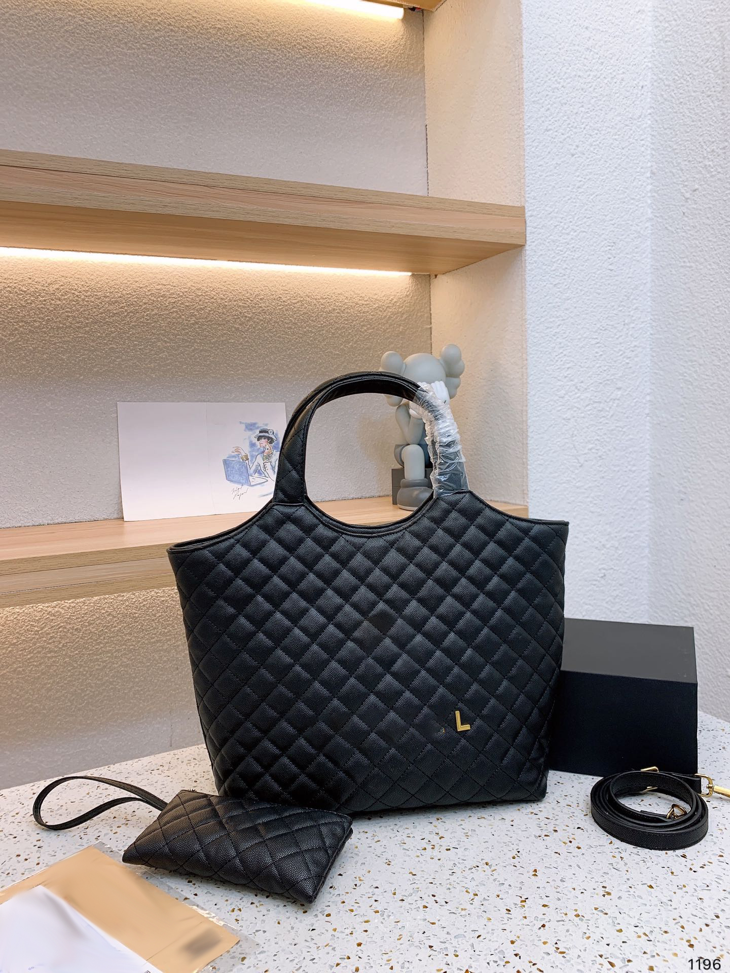 

Brand Shoulder Bag Crossbody Luxury Handbag Tote Designer Messenger Bags 5A Quality Classic Genuine Leather 31CM Shopping Wallet Gold Chain Quilted Double Womens, Original box