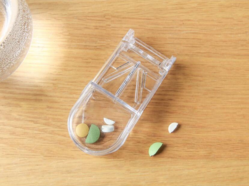 

Home & Garden Mini Portable Pill Cutter and Splitter with Stainless Steel Blade For Cuts Pills, Vitamins, Tablets