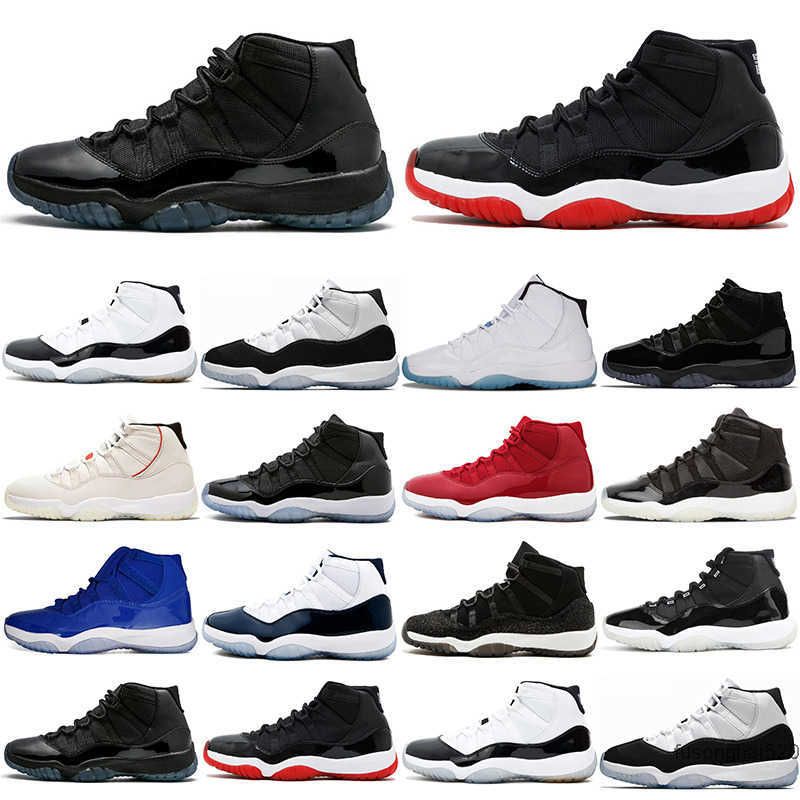 

2022 2021 Original 11s Basketball Shoes Men Prom Night Platinum Tint Midnight Navy Prm Heiress Blue Gym Red Space Jam Concord 23 Bred High j