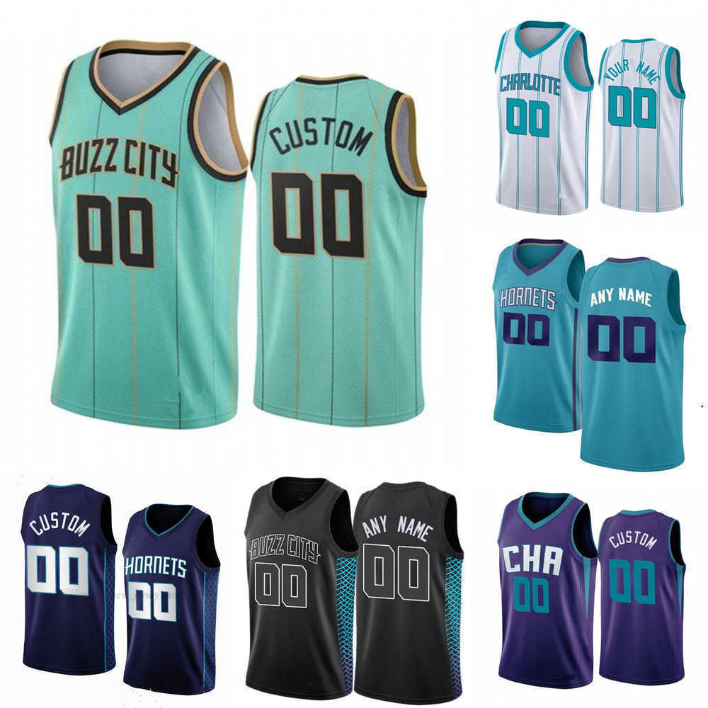 

Basketball Jersey Charlotte''Hornets''Custom Mens Womens Youth 24 Mason Plumlee 6 Jalen McDaniels 8 Dennis Smith Jr. 11 Cody Martin 4 Nick Richards, Multi