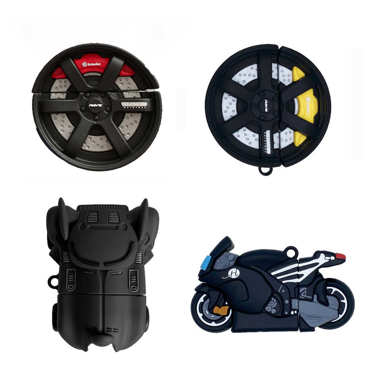 

Earphone Accessories Wheel Rabot Car Silicone Case for Airpods Pro 3 1 2 Cover for Aipords Pro Soft Wireless Earbuds Shell Protective Case for Men T221116