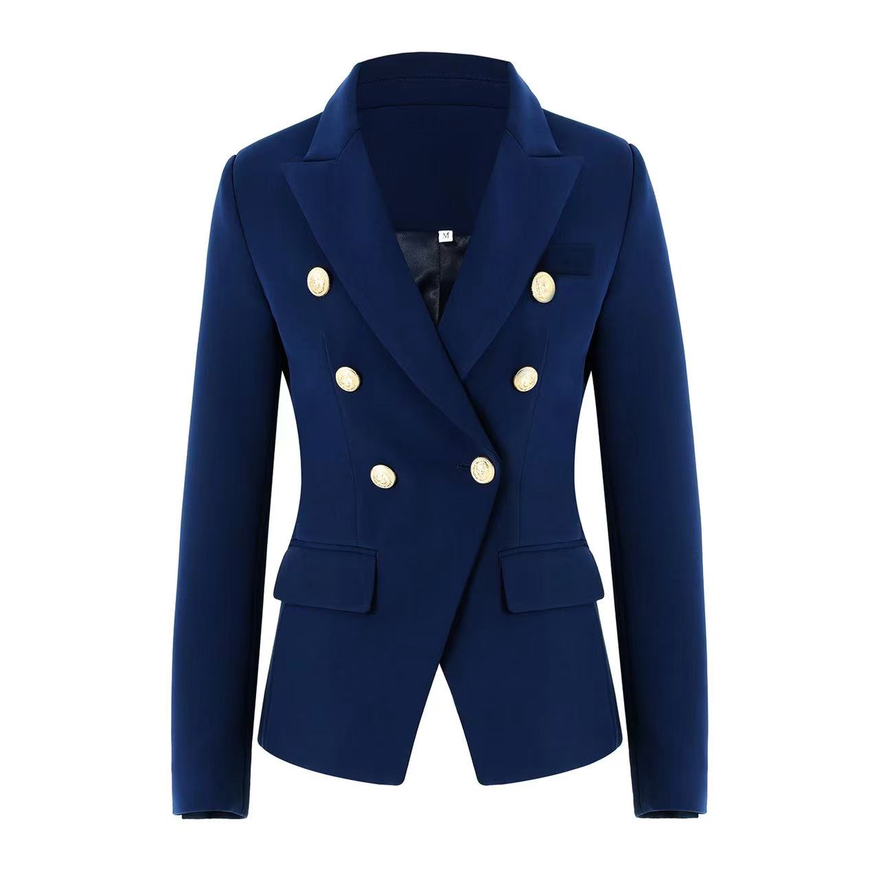 

designersuit top Women's suits jacket coats letter lapel jackets double breasted Multiple colors availa