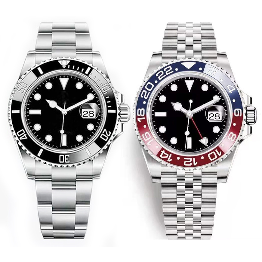 

Rolax Luxury Luxury Ceramic Bezel Mens Watches Designer Men Watch utomatic Mechanical 2813 Movement Luminous Sapphire Waterproof Designers Wristwatches ayw