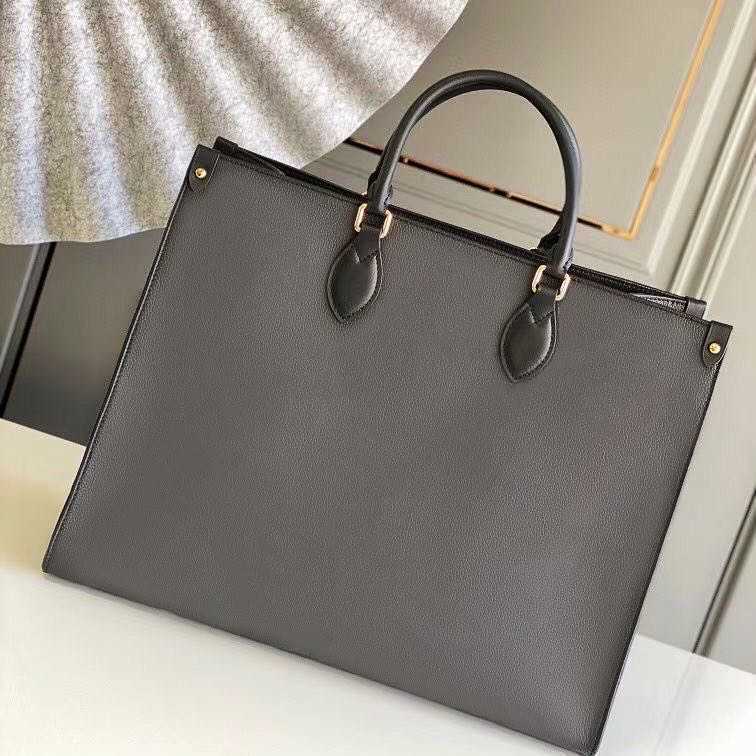 

Designer Tote handbag luxury Shopping Bags Women Leather Shoulder Bag leather Lady Fashion Woman Handbags business totes Purse Messengerbagssbagss, All black embossing