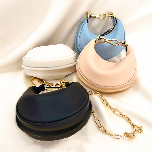 

Designer new style graphy half moon bag Luxury fend women's mens travel tote Cleo handbag Genuine Leather Purse Adjustable shoulder straps hobo crossBody clutch Bags, Carton