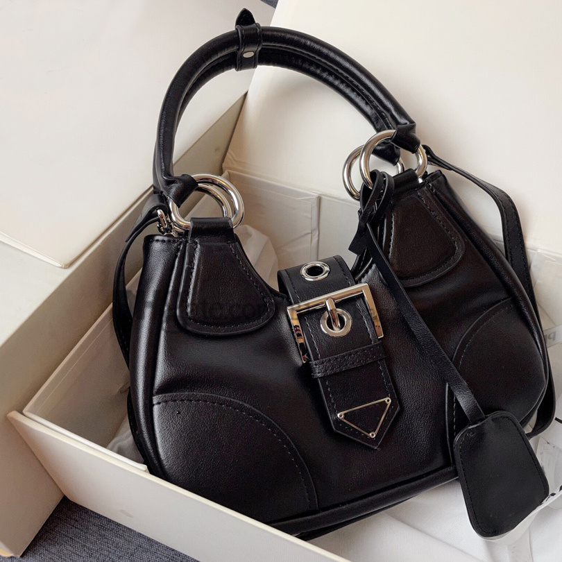 

Re-edition Designer bags 2002 Nylon leather Shoulder bags Women Men Crossbody messenger Handbag Evening Totes purse, 22.5cm