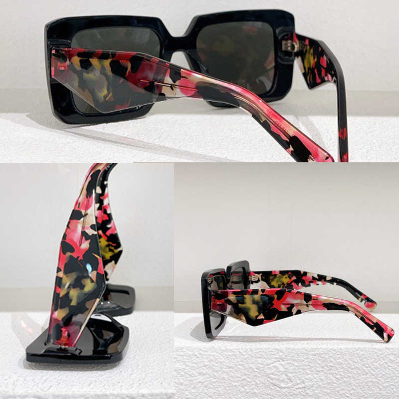 

Sunglasses New Style Hot Square Frame Mens Womens Symbole Designer Sunglasses MODEL SPR 23Y Unique Original Case and Glasses Strap 2023